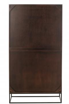 Bibliothèque Etagère Mode Manguier Brun