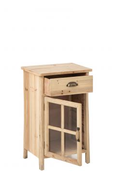 Table de Chevet Chamonix Pin Naturel