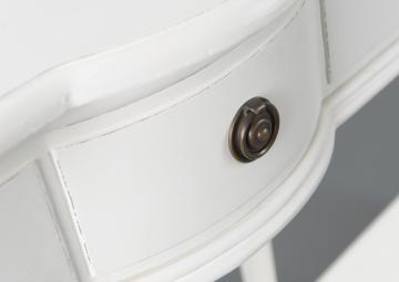 Commode 3 Tiroirs Agathe Blanc