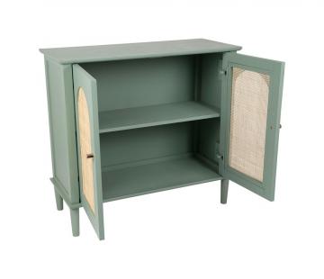 Cabinet 2 Portes Nolita Sauge Naturel Jardin d'Ulysse
