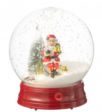 Boule à Neige Père Noël Led