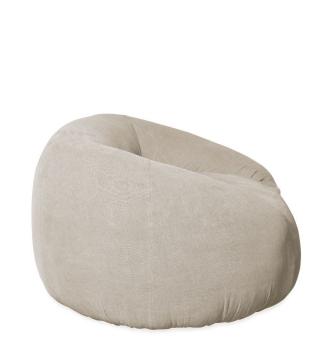 Fauteuil Paoha Coton Grège Athezza