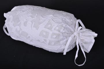 Polochon Dentelle Blanc Coquecigrues