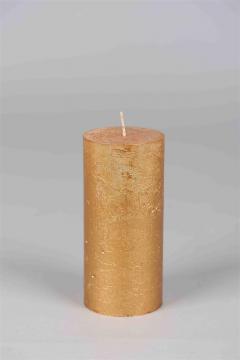 Bougie Cylindrique Rustic Gold H15