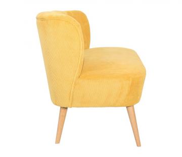 Canapé 2 Places Eléonore Moutarde