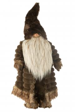 Lutin Forêt Veste Rembourrée Brun H88cm