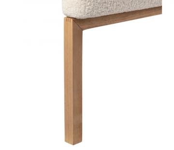 Tête de Lit Elément Ivoire Naturel 160cm
