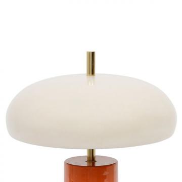 Lampe Arty Orange / Ecru