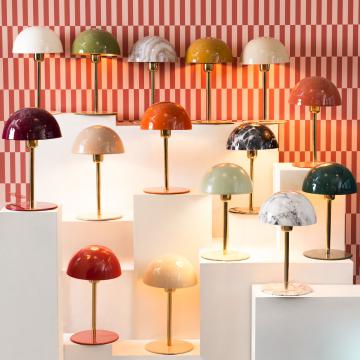 Lampe Basile Métal Marron