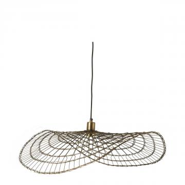 Suspension Maha Métal Finition Bronze