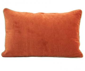 Coussin New Delhi Velours Brick 40*60