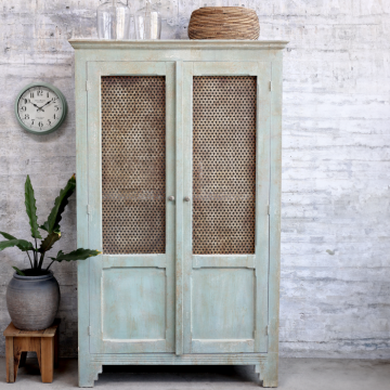 Armoire Ancienne 2 Portes Opale Antique