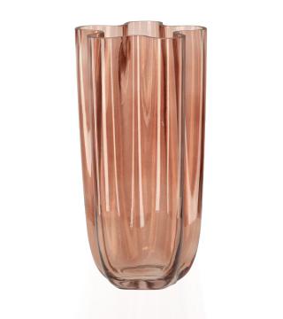 Vase en Verre Sakura Rose H30.5cm