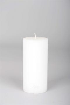 Bougie Cylindrique Blanc H15