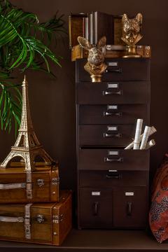 Semainier Indus Vade Métal Rouille