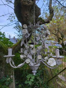 Lustre Bouquet de Roses Coquecigrues