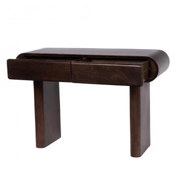 Console 2 Tiroirs Ovalis Manguier 120cm