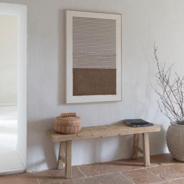 Tableau Riviera Blanc d'Ivoire 80*120