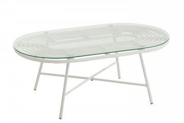 Table Basse Ovale ▬ (2 couleurs) (Outdoor)