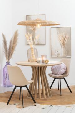 Table Ronde Eli Manguier Naturel