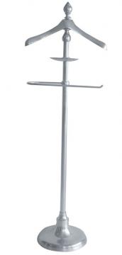 Valet de Chambre Laiton Argent Vieilli