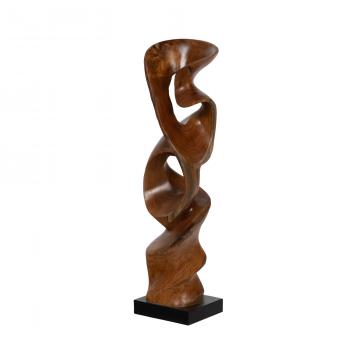 Sculpture Totem Nusa Teck H99cm