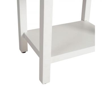 Chevet 1 Tiroir Adela Blanc Naturel