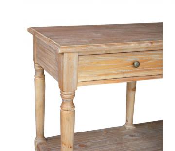 Console Drapier 3 Tiroirs Yvain Bois Naturel