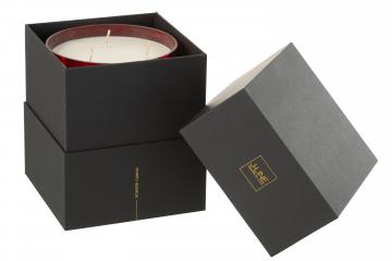 Bougie Parfumée Noa Rouge Santal Coffret