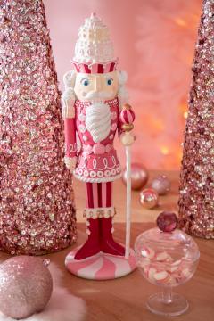 Casse Noisette Bonbon Rose H55cm