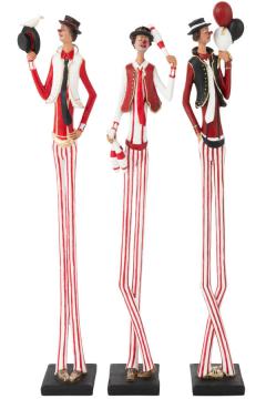 S/3 Clowns Géants H127cm