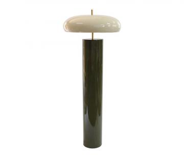 Lampadaire Arty Métal Kaki / Ecru