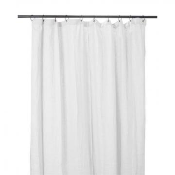 2 x Rideaux Dili Blanc Voile de Coton 120x180