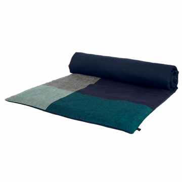 Housse d'Edredon Saporo Lin Lavé Encre 85x200