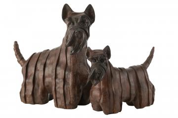 Chien Terrier Ecossais Marron GM