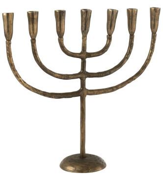 Chandelier Menorah Aluminium Bronze