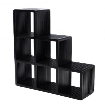 Armoire Ouverte Calopsite Teck Noir