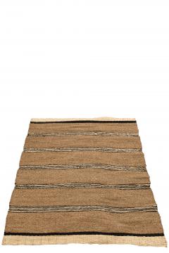 Tapis Tressé Zostere Naturel Noir 215x150
