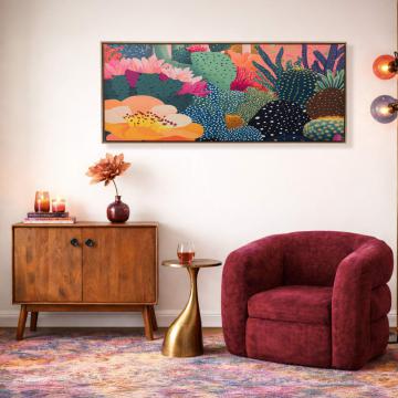 Cadre Toile Luxuriante 150*60