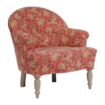 Fauteuil Crapaud Margot Fleurs ▬NOUVEAU▬