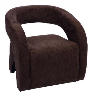 Fauteuil Barney Marron