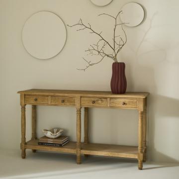 Console Boissy Chêne Massif