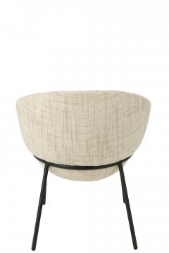 Chaise Tissu Chiné (4 couleurs)