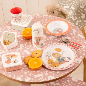 Table Enfant Rose Lapin