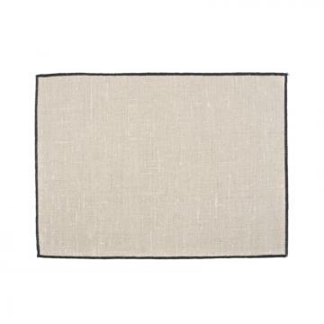 6 x Sets de Table Borgo Naturel Lin Enduit