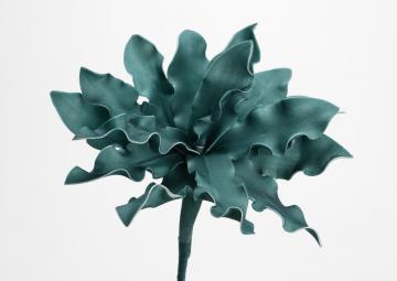 6 Fleurs Cumbia Emeraude H54cm