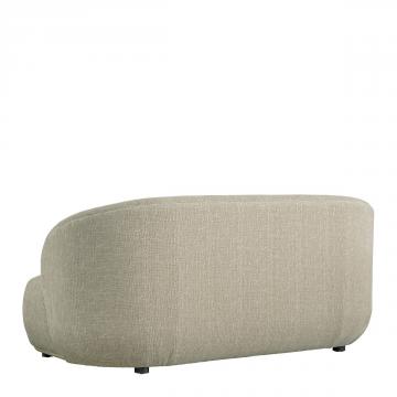 Canapé Lisette Jacquard de Velours Sable