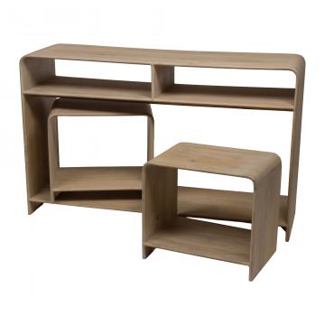Console Gilda Bois Manguier Naturel