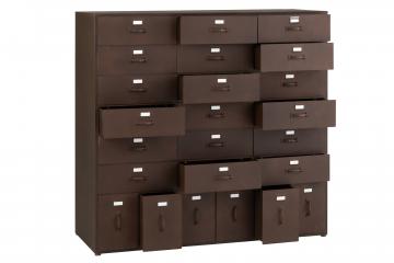 Meuble de Métier Indus Bad Métal Rouille