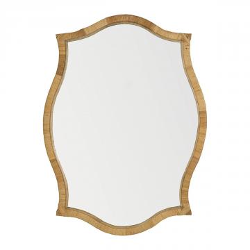 Miroir Anna Rotin Naturel Blanc d'Ivoire 91x120